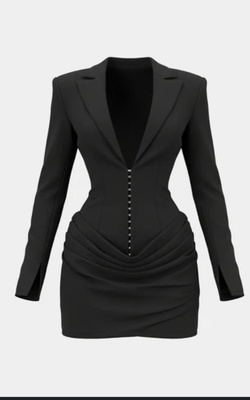 Nessa Dress Black (Small)