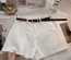 Jaime Shorts White