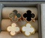 Four leaf clover earrings