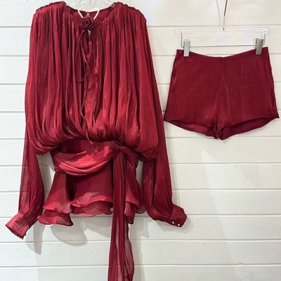 Claire Dress Red
