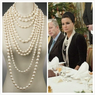 Top Tier Pearl Necklace White