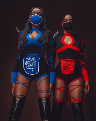 Ninja Costume Blue