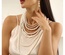 Top Tier Pearl Necklace White