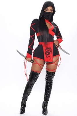 Ninja Costume Red