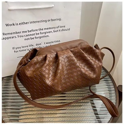 Pouch Handbag (Brown)