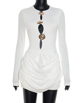 Ella Dress White (Small)