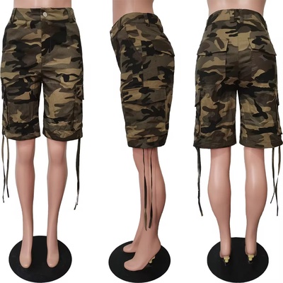 Cargo Camouflage Shorts (Large)