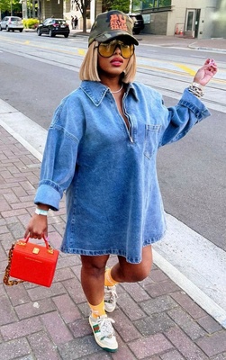 Ivy Denim Top Dress