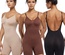 Zia Seamless Bodysuit Beige