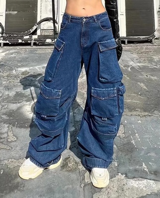 Cargo Pants Dark Blue