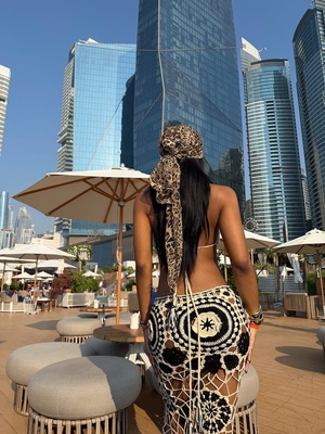 Large Head Scarf
