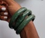 Imperial jade bangle