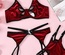 Red Cleo Lingerie