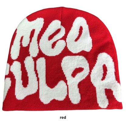 Mea Culpa Beanie (Red)