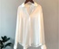 Satin Shirt White