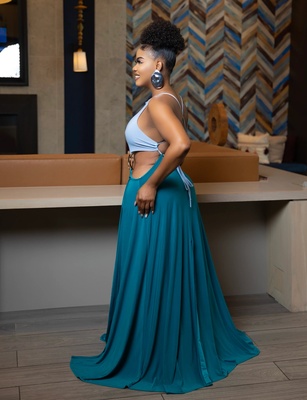 Fiji Dress Blue