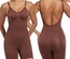 Zia Seamless Bodysuit Coffee