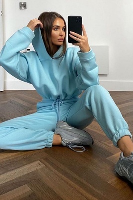 Light blue sweatsuit discount womens