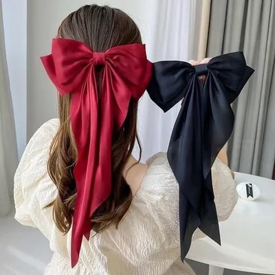 Silk Hair Bow